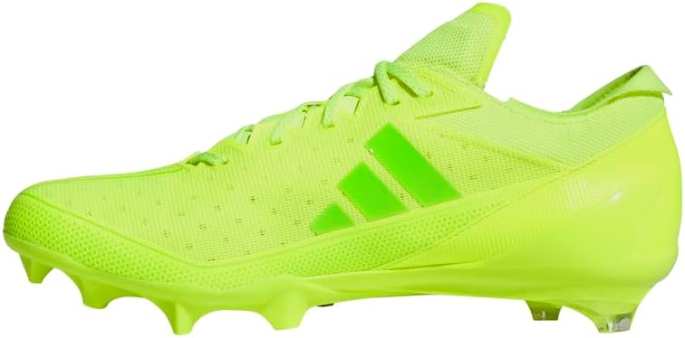 adidas Mens Adizero Electric Football Sneakers Shoes Cleated - Green, Yellow