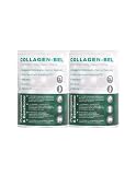 Collagen Bel de Nutribel, pack 2 ud (500 g x 2), colágeno hidrolizado marino, con ácido hialurónico, vitamina C, magnesio y selenio.