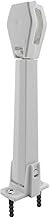 Amazing Drapery Hardware Spring Loaded Cord Tensioner for Cord Loops - Off White, Wall or Floor Mount - 1 Pack with Screws