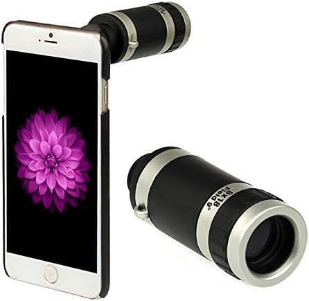 Portable 8×Zoom Optical Telescope Camera Lens Case for Apple 5.5" iPhone 6+ 6 Plus(8X IPHONE6 PLUS)