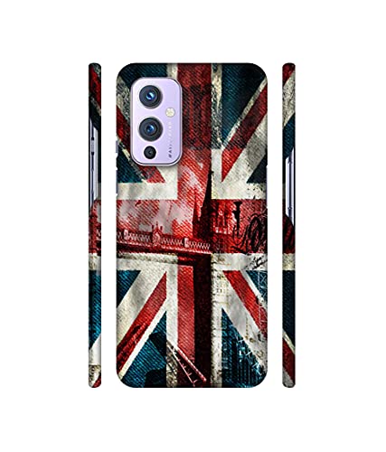 Image of Back Cover for OnePlus 9 (Plastic Multicolor)