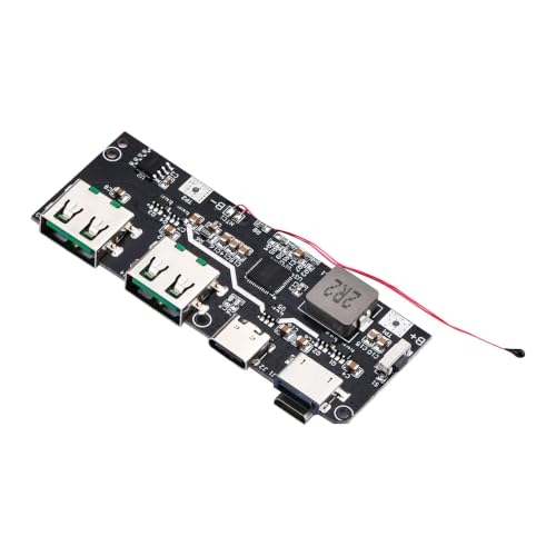 Image of UG LAND INDIA 22.5W 5-Port USB Power Bank Module Board, QC4.0 PD3.0+ Fast Charging Circuit, USB Type-C Input, Multi-Port Charging PCB for DIY Electronics & Battery Projects