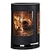 Produktbild Kaminofen Aduro 9.4 Stahl schwarz Kaminofen mit 3 Sichtscheiben 6kW