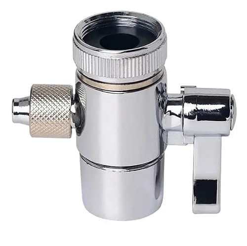 Malida Countertop Filter To 3/8 Inch Tubing Faucet Adapter,Kitchen Bathroom Sink Faucet Diverter Valve For Above Counter Water Filter Faucet Sprayer Attachment #TOP2