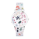 Sekonda Maxima - Orologio al quarzo da donna, 38 mm, multicolore, con display analogico e cinturino in acciaio inox, Otto