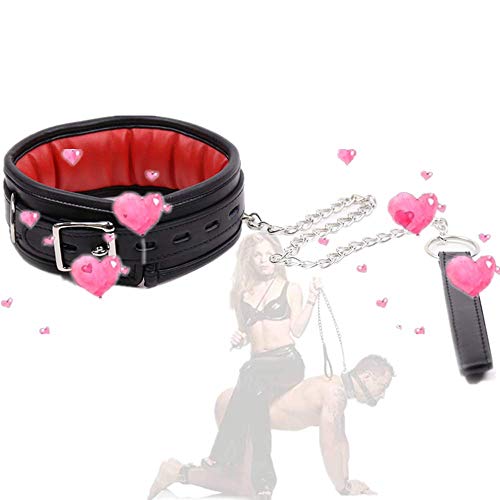 Niu-Man Ensemble de Collier Punk Goth Collier éponge en Cuir pour Femme réglable Cover