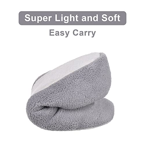 Image of ZYZX Cute Animal Slipper Socks with Grips,Cozy House Slippers for Women | Adult Winter Warm Knit Cozy Soft Safe Non Slip Fleece-lined Fluffy Plush Fuzzy Socks Indoor,Easy to Wash,Funny Gifts