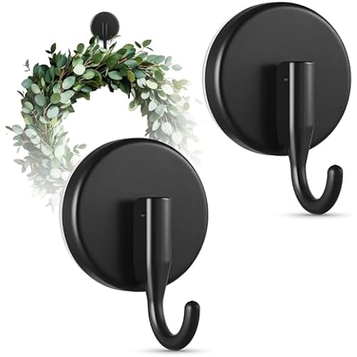 OUTXE Suction Cup Wreath Hanger, Upgraded Reef Hook