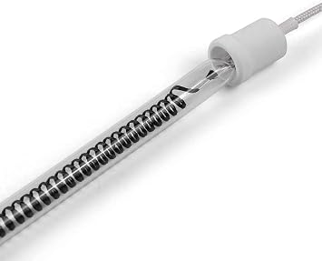 Infrared Heating Lamp And Lampshade, Carbon Fiber Infrared Heating Lamp, Used For Heating And Heat Preservation Of Food, Animal And Plant Farms 400w 220v 240mm