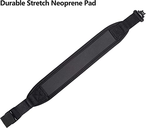 Boosteady Gun Sling With Swivels, Gun Sling Shotgun Sling,Gun Strap, Durable Stretch Neoprene Pad, Length Adjuster #TOP2