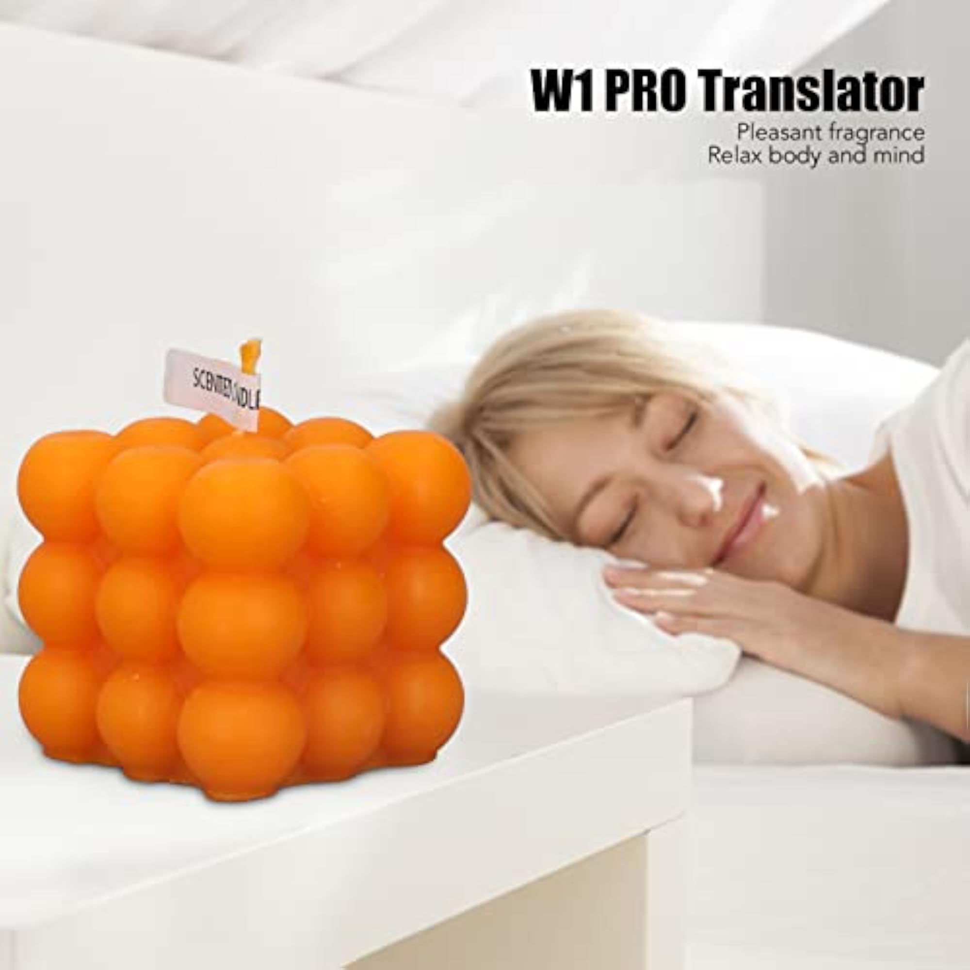 Decorations Cube Candle, Luxury Cube Scented Candle
