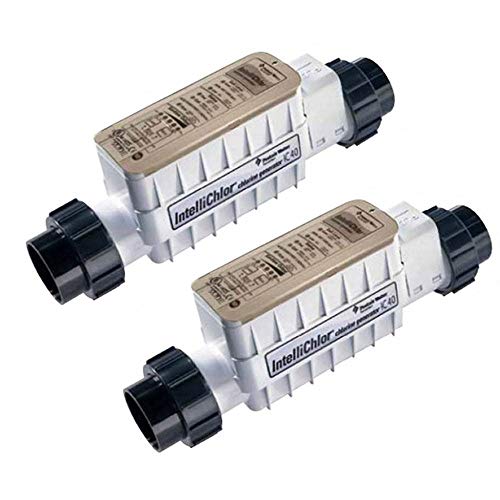 Pentair IC40 OEM Intellichlor Salt Chlorine Replacement Cell 40K Gal (2 Pack)