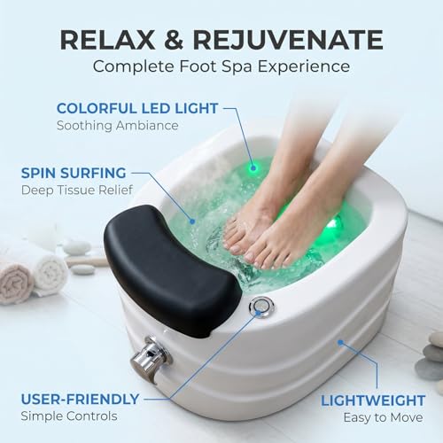 Spa de pies con masaje y control temperatura miniatura 3
