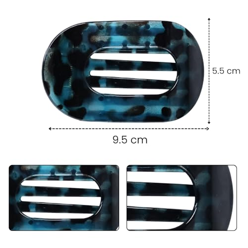 Image of 3 Pcs Korean Fashion Matte Hair Claw Clip for Thick & Thin Hair Strong Hold Large Hair Clutcher, Non-Slip Tortoise Shell Hair Accessories for Women & Girls, Stylish Hair Clips