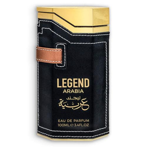 EMPER Legend Arabia Eau De Parfum 100ML - Unisex Fragrance for Men & Women, Bold, Long-Lasting Scent, Sophisticated Perfume, Ideal for Daily Wear, Elegant, Captivating Aroma for All Occasions