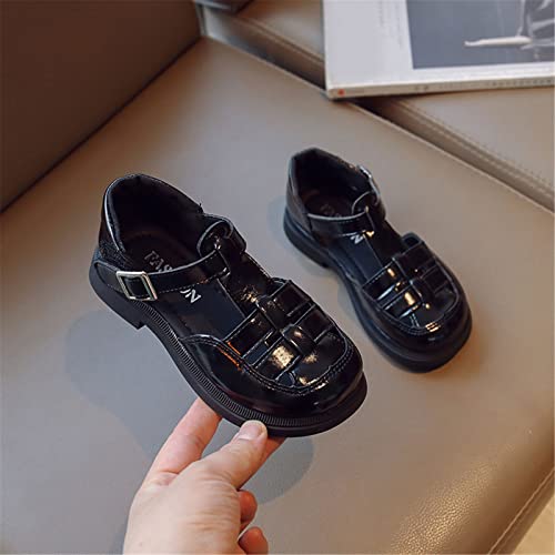 Girl's Shoe Ballet Ballerina Mary Jane Beach Sandals Princess Wedding Dress Woven Shoes For Girls Shoes Size 114