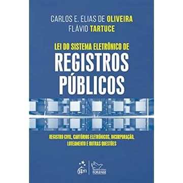 Capa do livro Lei do Sistema Eletrônico de Registros Públicos