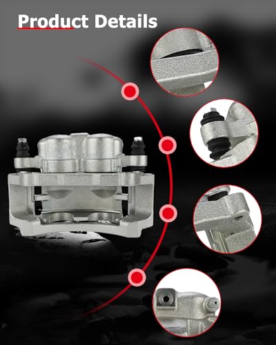 Image of cciyu 18B4895 18B4894 Rear Left & Right Brake Calipers With Bracket For Dodge For Ram 1500 2006-2008,For Dodge For Ram 2500 2003-2008,For Dodge For Ram 3500 2003-2008