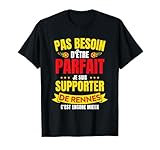 Supporter Rennes Cadeau Supporter Rennes Foot Rennais Humour T-Shirt