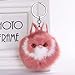 Produktbild N/ A Nette Mode Kaninchen Haar Ball Charme Auto Schlüsselbund Handtasche Schlüsselring Anhänger Schlüsselring Zubehör Plüsch Schlüsselanhänger Ornamente
