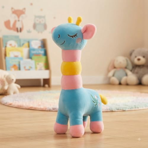 Image of 40cm Super Cute Long Soft Lovable Huggable Giant Life Size Teddy Bear Plush & Stuffed Toys | Decorative Plush Toy (Giraffe Toy)