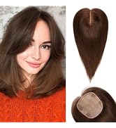 starluck Hair Toppers for Women Real Human Hair, 5