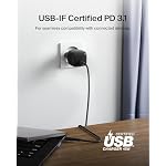 Belkin Compact USB Charger (45W) USB-C Power Delivery Fast Charging for Apple iPhone 16, 16 Plus, 16 Pro, 16 Pro Max, iPhone 15 Series, Samsung Galaxy S25, iPad, AirPods etc. - Black - Image 6