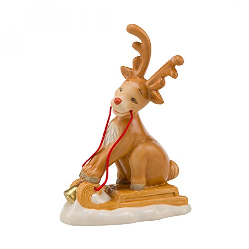 Preisvergleich Produktbild Goebel Weihnachten Fröhliche Rodelpartie Die Weihnachtsfabrik