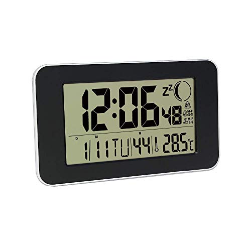 Digitale Wanduhr Elektronische Ewige Kalenderuhr Wecker Desktop-Wandhalterung für den Hausgebrauch