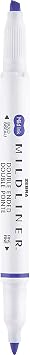 Zebra Pen Mildliner Double-Ended Highlighter Set, Broad and Fine Point Tips, Ideal for Bible Highlighting, No Bleed, 30 Pastel and Neutral ink Colors, Pack of 30
