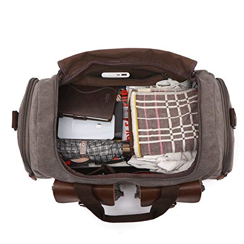 Mala De Viagem De Bordo Compacta Masculina Lona Executiva (Preto)