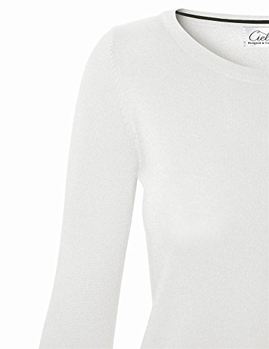 Image of Cielo Women's Solid Soft Stretch Pullover Knit Sweater