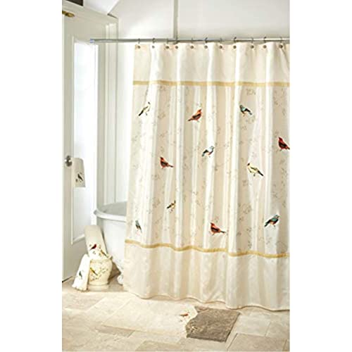 Avanti Linens - Hand Towel, Soft & Absorbent Cotton (Gilded Birds Collection), Ivory #TOP3