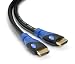 Produktbild MutecPower High Speed 2m HDMI Kabel 2.0 mit Ethernet - unterstützt Full HD 3D & Audio Return Channel - [Die Späteste HDMI Version Verfügbar] Schwarz 2 Meter