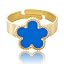 Blue|Gold Plated