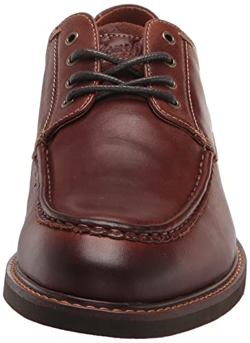 Florsheim Men's Chalet Moc Toe Oxford, Chestnut, 10.5 #TOP19