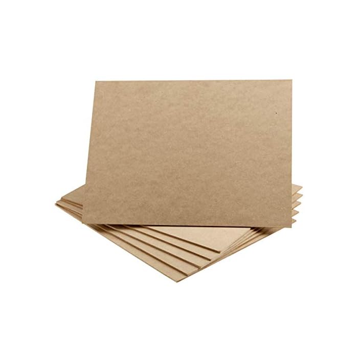 Artlicious 9x12 Hardboard 6 Pack Great Alternative to Canvas Panel