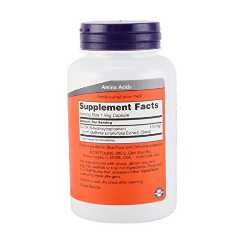 Now Foods 5-Htp 100 Mg, 120 Ct #TOP1