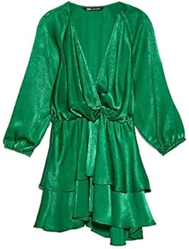 Zara Women Satin mini dress 2363/762/500 (Large): Buy Online at Best Price  in UAE