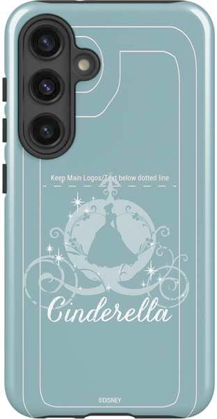 Skinit Impact Phone Case Compatible with Galaxy S24 Plus - Officially Licensed Disney Cinderella Carriage Design