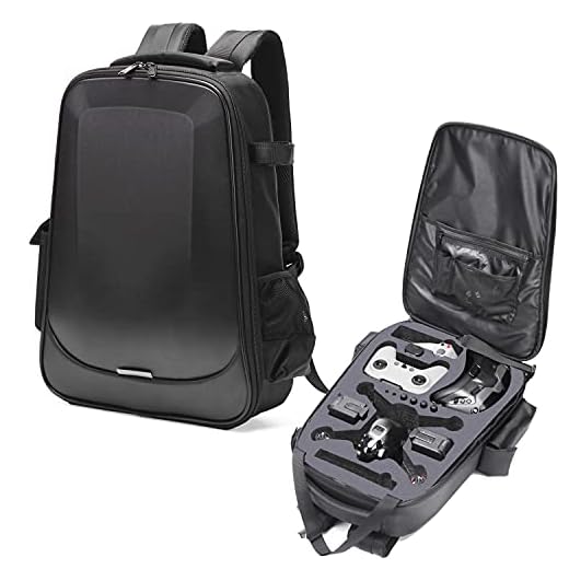 MAXPAND DJI FPV Hard Case Backpack Waterproof and Shockproof DJI FPV Drone Bag FPV System Case for DJI Drone, Goggles V2, Remote Controller 2, and Accessories FPV Backpack with YKK Zipper