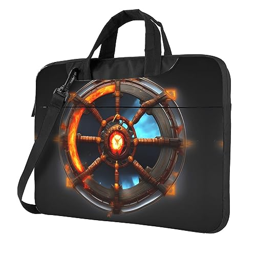 Housse PC portable 15.6 pouces noir HYTTER avec motif original pour homme et femme
