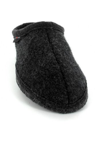 HAFLINGER Men's Alaska as Unisex Classic Slippers grey Size: 19 Women/17 Men - Image 3