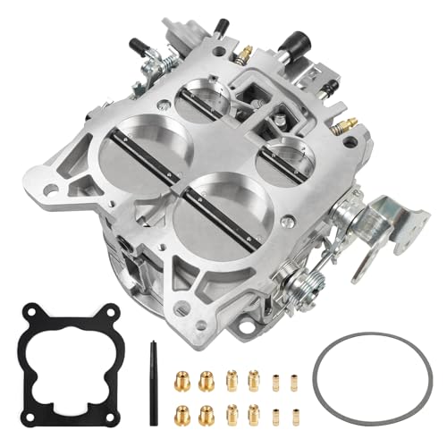 BHB 4 Barrel Square Carburetor W/Manual Choke Replacement for Rochester Quadrajet 1901R 1901-GG 4MV 750 CFM 4BBL Compatible with Chevy 350 454 327 396 400 427 GMC Trucks 1966-1973 Corvettes 1975-1979 by BHB - Used condition - US$140.90