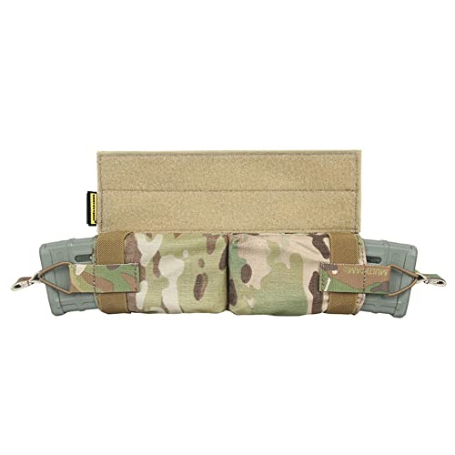 Emersongear Side-Pull Mag Pouch,Horizontal Double M4 Magazine Pouch Hook And Loop Design #TOP19