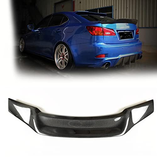 Becquet de coffre en fibre de carbone pour Lexus IS-F 2008-2013 finition sport luxe