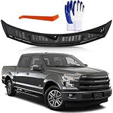 OQSNCV Windshield Wiper Cowl Cover Panel Compatible with Ford F150 (2015-2020), Left & Right Side Front Insert Panel, FL3Z15022A69B, FL3Z15022A68C, FL3Z15022A69-B