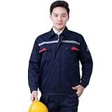 BBGS Work Overalls Coveralls Boilersuit,Warehouse Garages Students Workerwear Suit Work Utility Coat