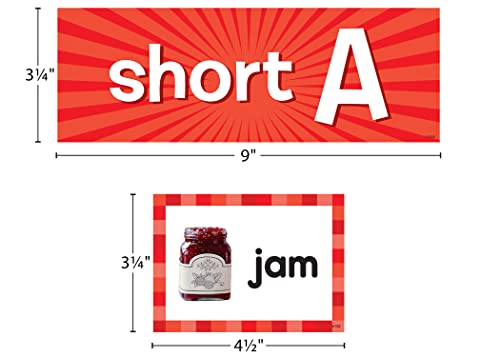 41oRPRI7BWL. SL500  - Short Vowels Pocket Chart Cards