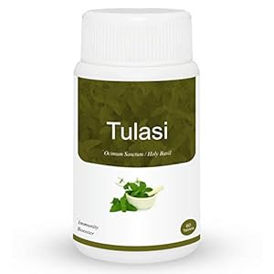 Herb Essential Tulsi 500mg | Natural Immunity Booster, 60 Tablets